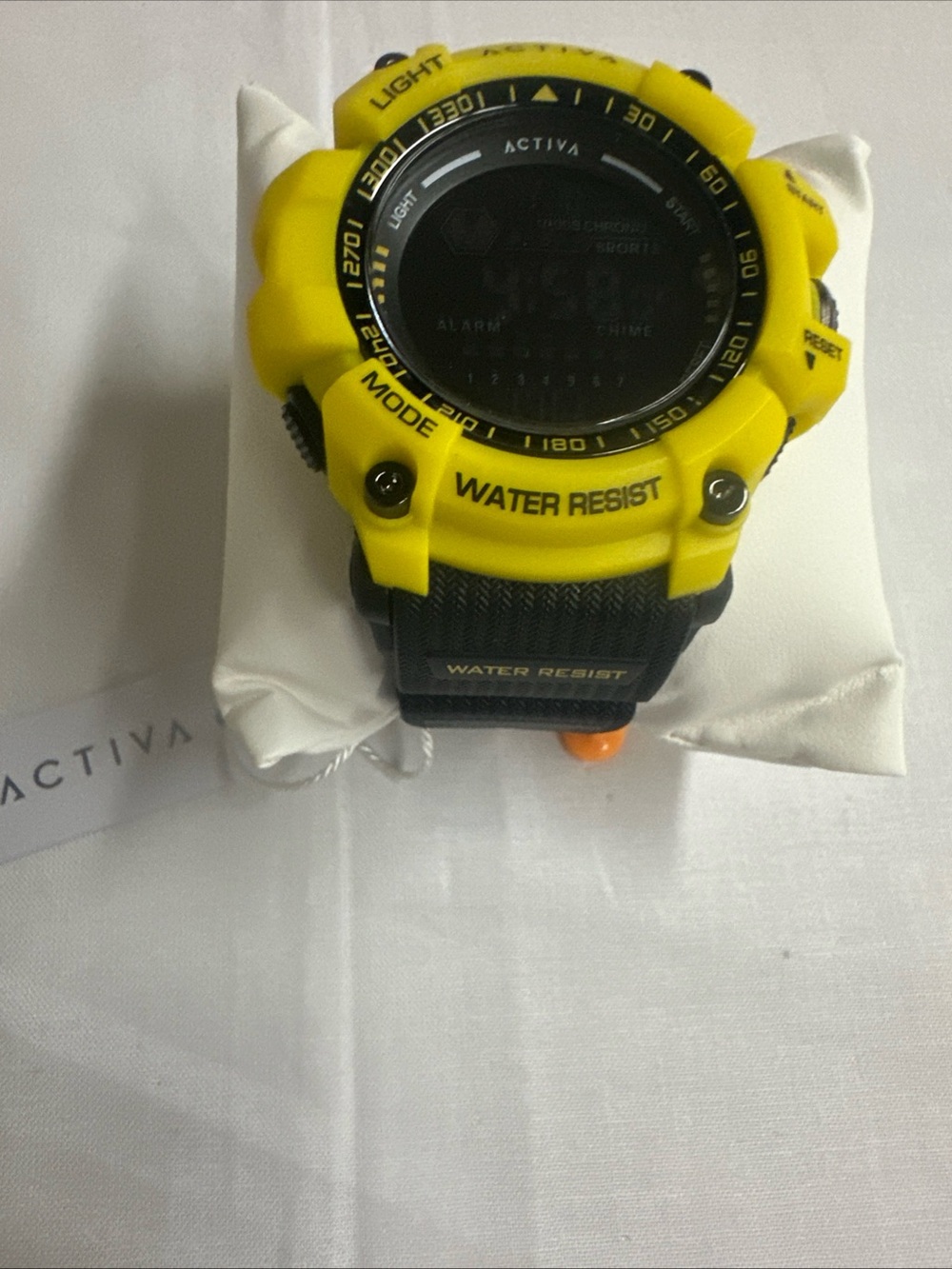 Ativa Yellow and Black Sport Watch